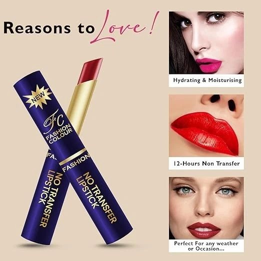 Fashion Colour Lip Super Stay | Non Transferable Lipstick Waterproof | Lipsticks - Image 3 of 4