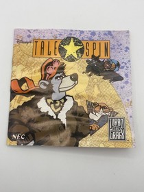 TaleSpin (TurboGrafx-16, 1991) - w/ Jewel Case & Manual - HuCard