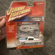 2016 Johnny Lightning Muscle Cars Usa 1970 Amc Rebel Machine White New Box24