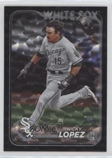 2024 Topps Series 2 Super Box Black Foil Nicholas Lopez Nicky Lopez #687 11nq