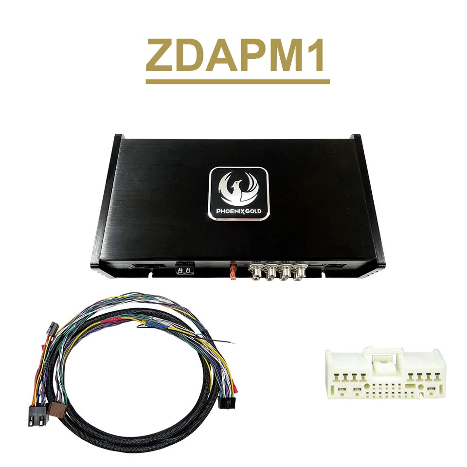 PHOENIX GOLD ZDAPM1 Dsp Puissance Kit Base Son Système pour Mazda Premacy 2001 - Photo 1/1