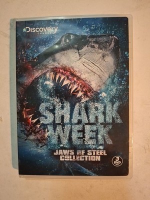 Shark Week Jaws of Steel Collection used Dvd free shipping