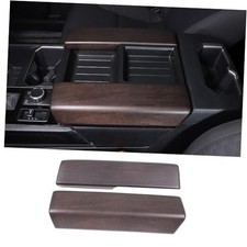 Car Central Control Armrest Protective Cover Compatible with Toyot oak grain