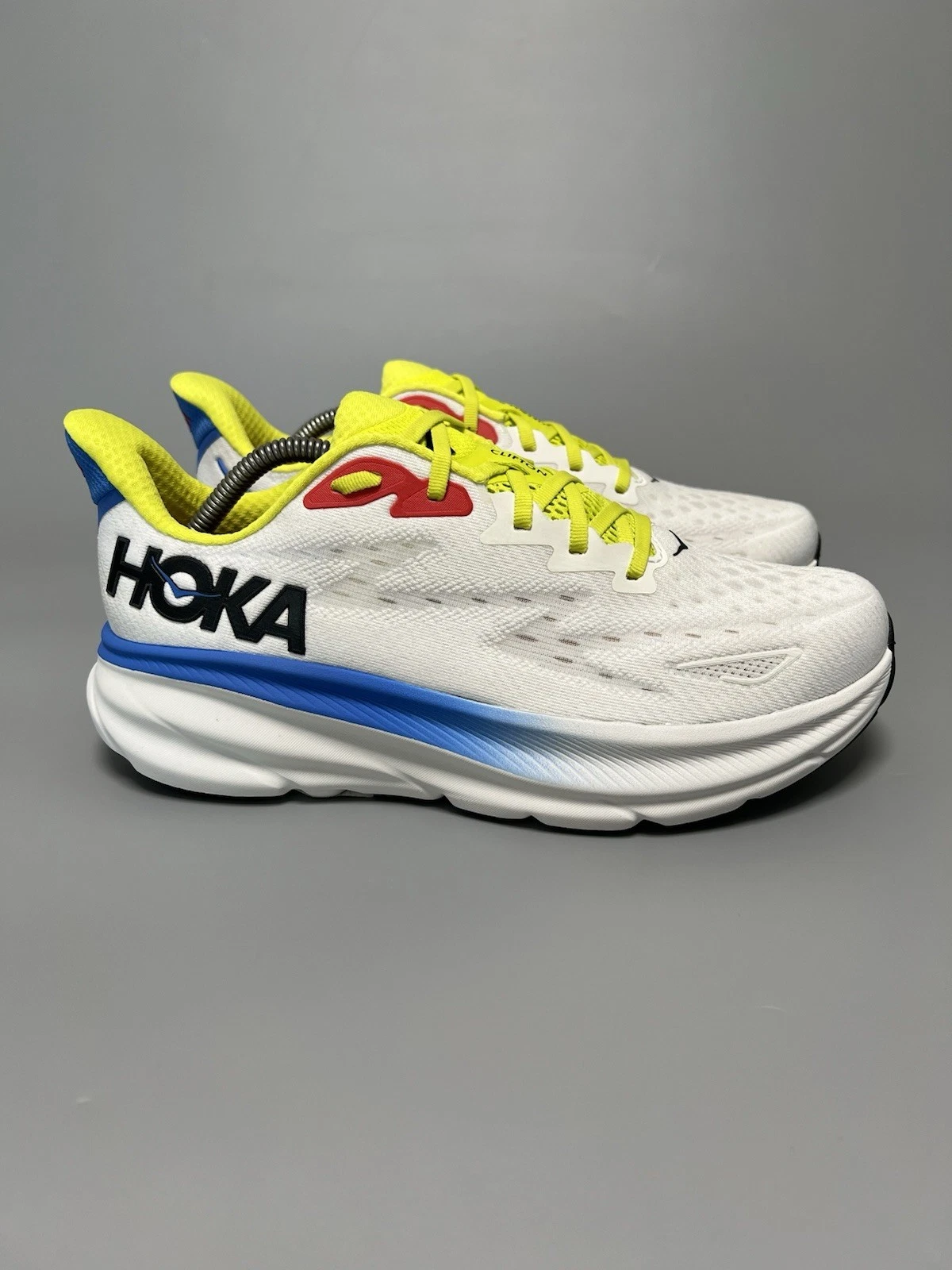 Scarpe da corsa uomo US 9D Sample Hoka One One Clifton 9 passeggio palestra 1127895 BVR