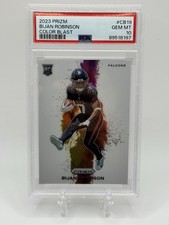 2023 Panini Prizm - Color Blast Bijan Robinson #CB-19 (RC)