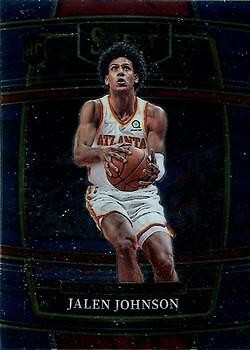 Jalen Johnson 2021-22 Select NBA Basketball - RC #17 - Atlanta Hawks