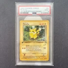 1999 POKEMON JUNGLE 1ST ED W STAMP DUELIST PROMO #60 PIKACHU PSA 9