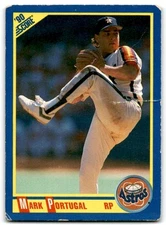 1990 Score Mark Portugal Houston Astros #552