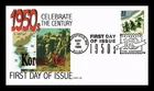 DR JIM STAMPS US COVER KOREAN WAR 1950S CELEBRATE CENTURY FDC HOBBY LINK