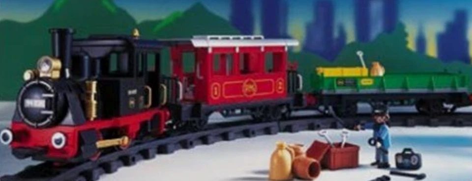 Playmobil -- Pièce de rechange -- RC Locomotive Vapeur - 4017 - - Photo 1/1