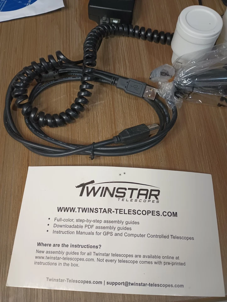 iOptron SmartStar Cube-E Montaje Ir a Nova, Cámara Digital, Lote Telescopio Twinstar Foto 2 de 4