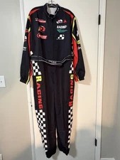 Men's Cosplay costume Adult  Racing Speed One Piece Jumpsuit Size Large