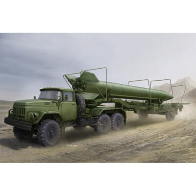 Trumpeter 1/35 Soviet Zil-131V Tow 2T3M1 TR Ailer with 8K14 Missile