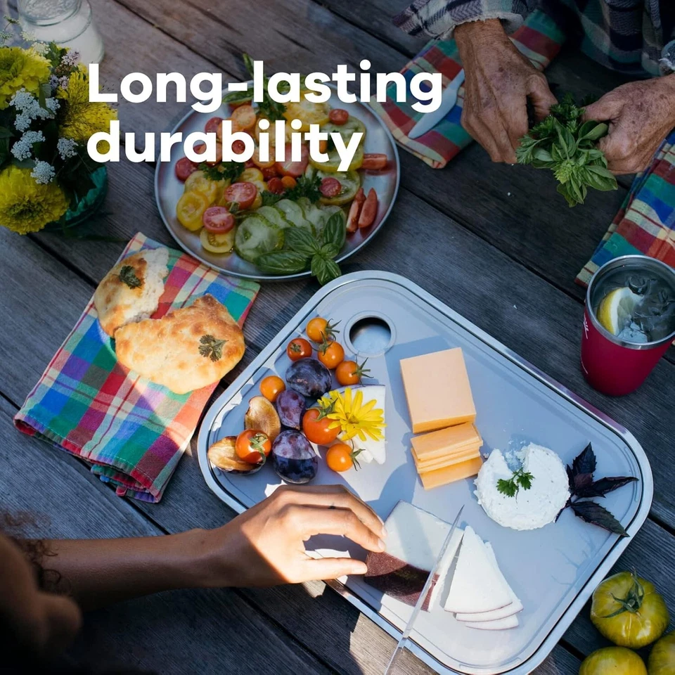 Hydro Flask Plate and Platter - Outdoor Kitchen Camping Travel Portable Dinnerwa - Image 3 of 4