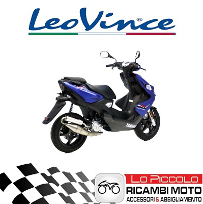 MARMITTA SCARICO LEOVINCE TT YAMAHA 50 AEROX 2000 OMOLOGATO