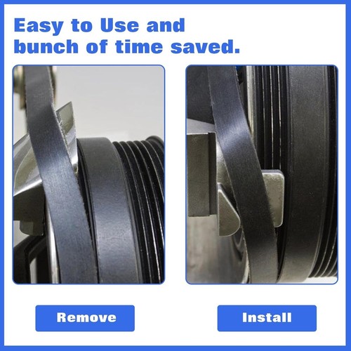 Stretch Belt Mate Kit, 2 Pcs Stretch Belt Remover Installer Tool Set, Metal Belt - Picture 3 of 7