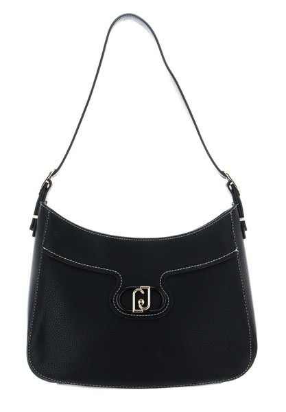 Liu Jo Fortuna Hobo Bag M Schultertasche Tasche Nero Schwarz Neu-image