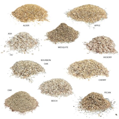 100g Beutel Holz Räucherspäne - feine Qualität für Heißräucheröfen & Räucherpistolen