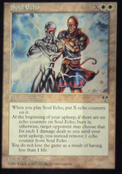 Soul Echo - Mirage: #40, Magic: The Gathering Lp R97