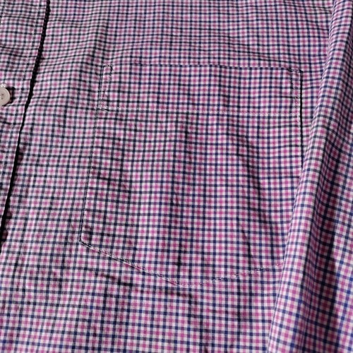J Crew Ludlow Mens 2 Ply Shirt 120s Sz L Red White Blue Check Cotton L /S - Bild 4 von 20