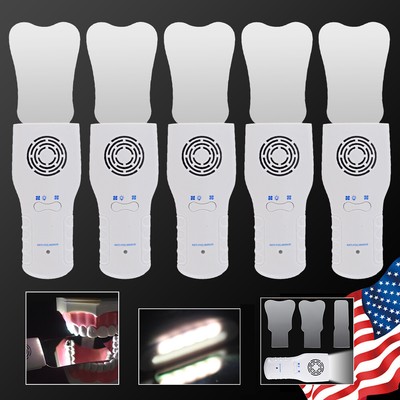 1-5*Dental Occlusal Mirror Fog Free LED Intra Oral Photo System Anti-Fog OR