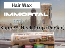 IMMORTAL NYC HAIR WAX  - KAPPERS NECK STRIP- SEALED - NEW
