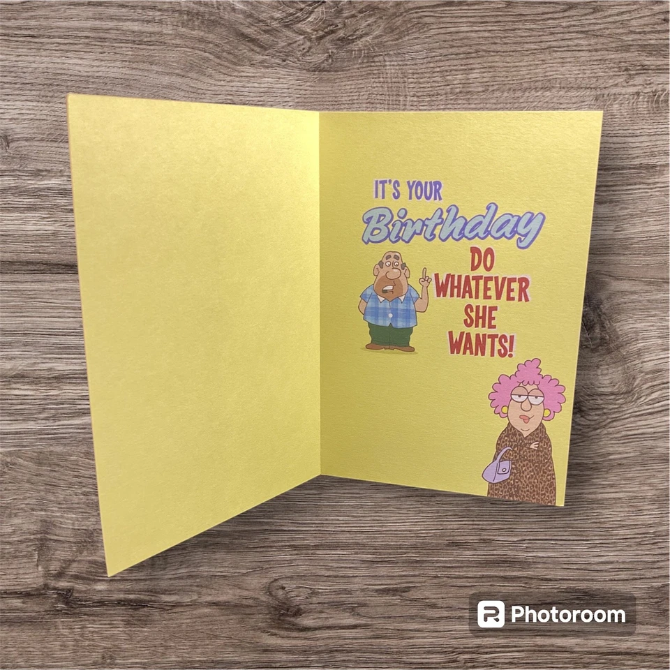 Aunty Acid Advice For Men Birthday Funny Humor Him Man Friend Leanin Tree - Image 2 of 2