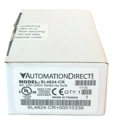 AutomationDirect SL4824-CR 100-240 V AC 2-Line LED SOLO Temperature Controller