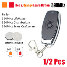 Garage Door Opener for LiftMaster 971LM Orange Button Car Remote 390MHz Keychain