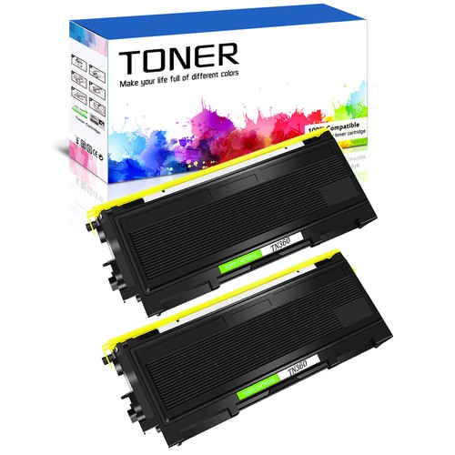 2PK Black TN360 Toner Cartridge For Brother MFC-7345N MFC-7440N MFC ...