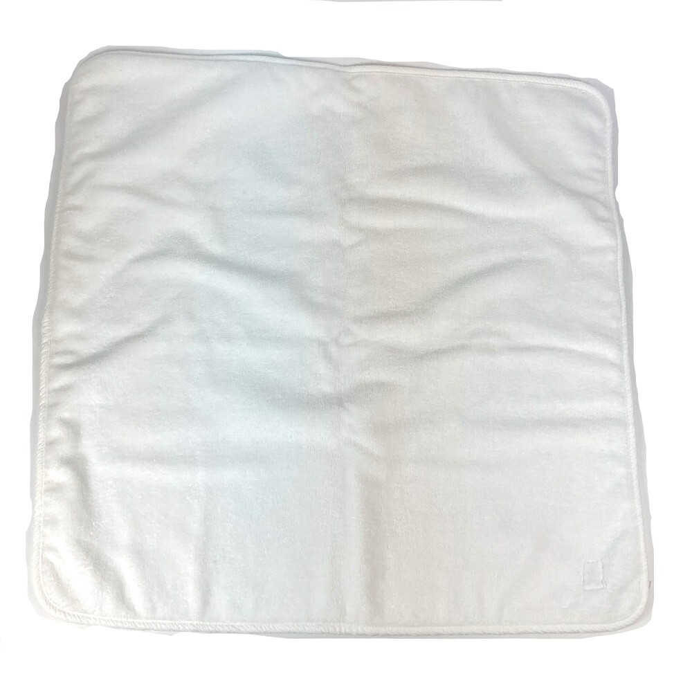 HERMES H103480M 01 bus wrap cabriol baby bath towel towel cotton White  Unused