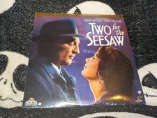 Two For The Seesaw NEW SEALED Letterbox Laserdisc Robert Mitchum Free Ship 50