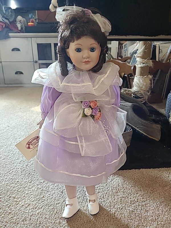 The San Francisco Music Box Company 1995 Doll Ashley I Believe