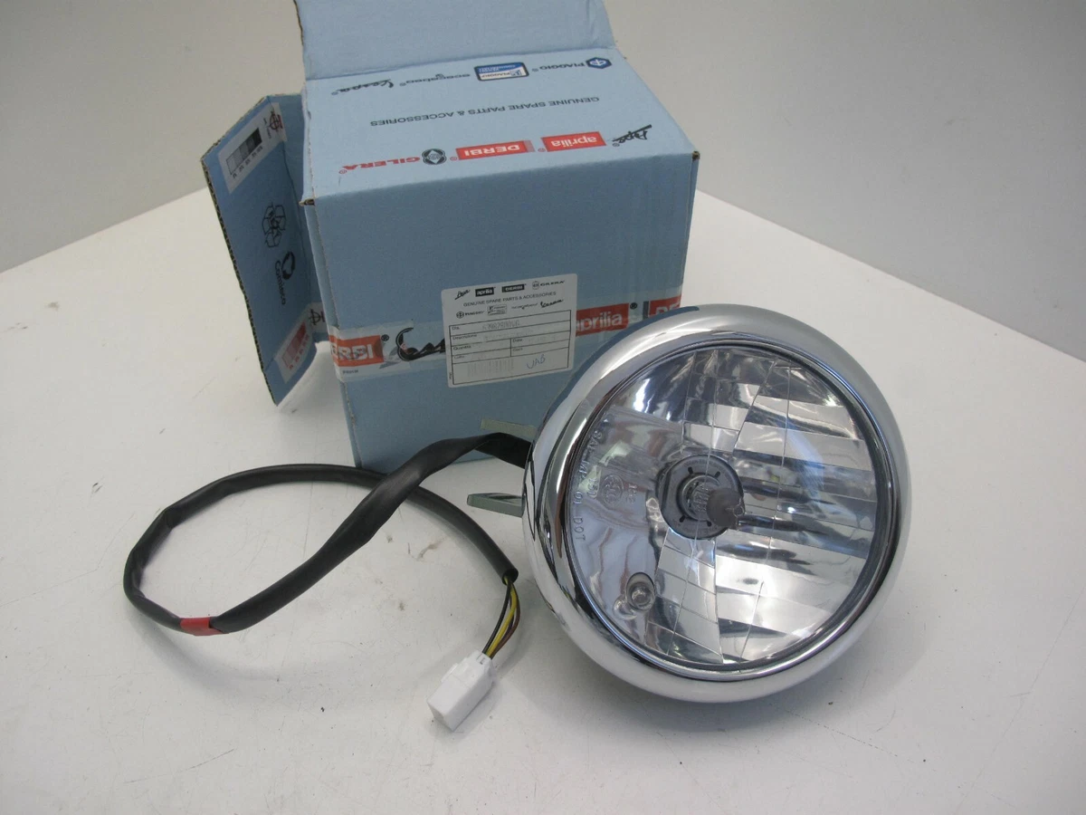 VESPA LXV 50 Front Headlight Lampe Head Lamp Scheinwerfer Licht  