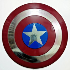 22" Captain America Shield - Metal Prop Replica - Screen Accurate 1:1 Christmas