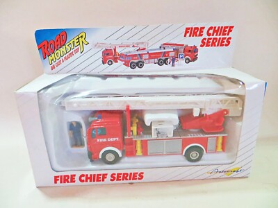 AUTOCRAFT ROAD MONSTER ''MERCEDES FIRE ENGINE LADDER TRUCK'' 1:43 ? MIB/BOXED