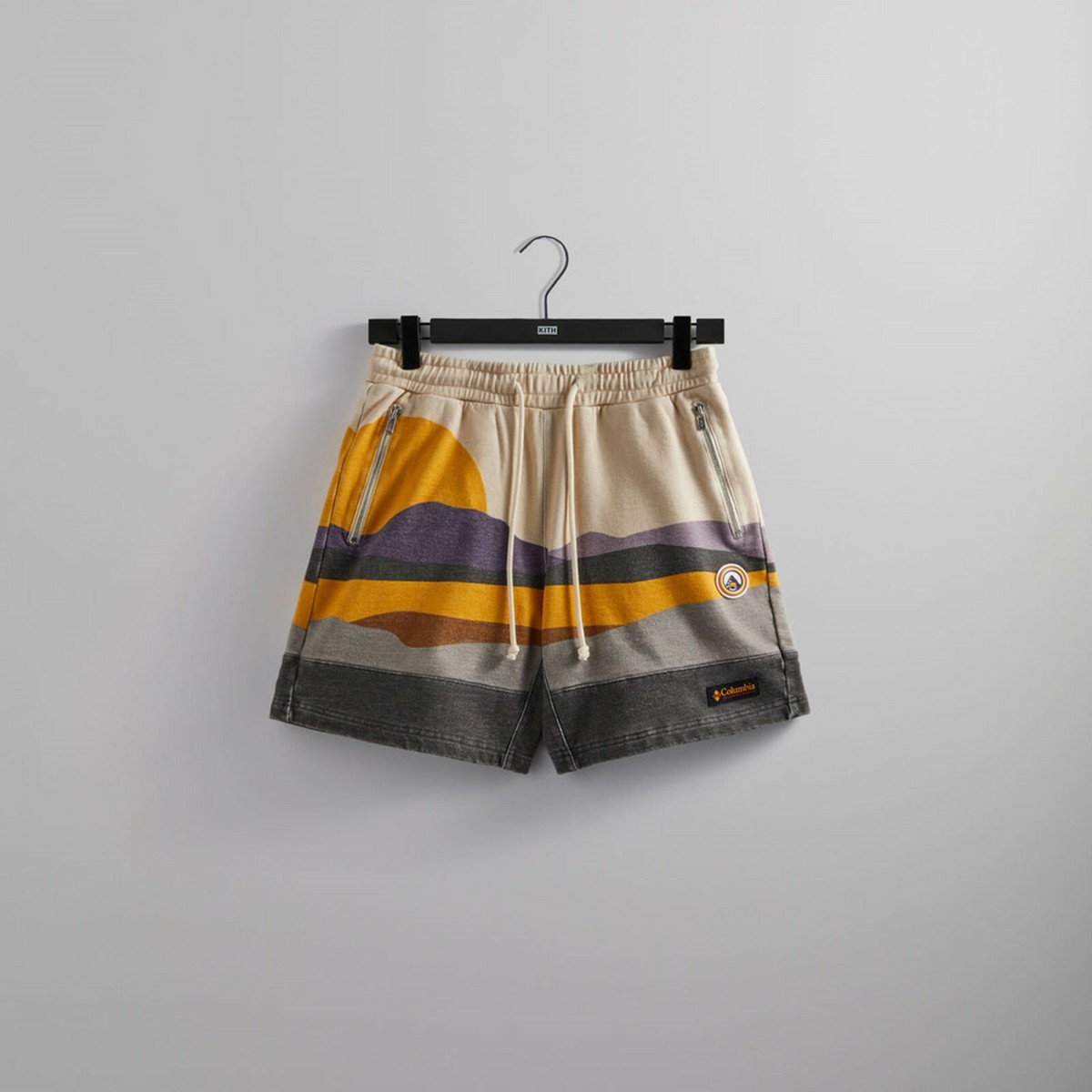 Kith x Columbia Fleece Short - Cyber Purple - Size XXL - RARE