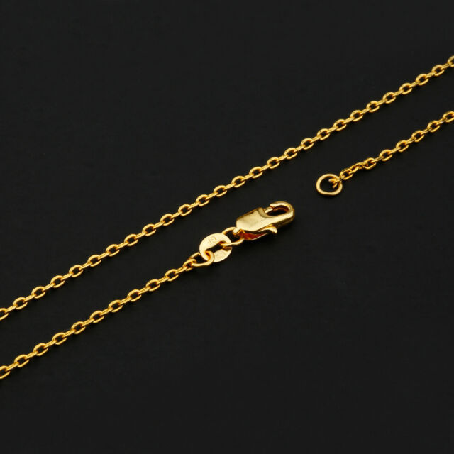 NEW Wholesale 16"-30" Jewelry 18K GOLD FILLED Singapore Link Chain Necklace