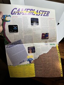 TAXAN Video Diction Summer 1990 Newsletter Nintendo NES Star Soldier Very Rare!