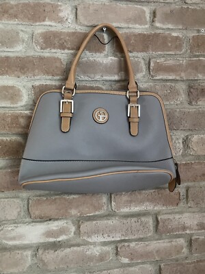 Giani Bernini Women's Handbag Shoulder bag Grey and Tan