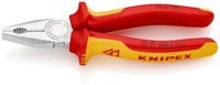Knipex 03 06 180 Kombizange Isoliert Mit Mehrkomponenten-HüLlen, Vde-GeprüFt Ver