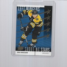 2019-2020 UPPER DECK SERIES 1 HOCKEY SHOOTING STARS BRAD MARCHAND #SSL-4