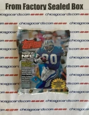 1997 Topps Football Hobby Jumbo Pack Look4 Mike Webster Shula Eddie George AUTO