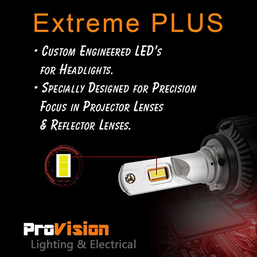 H9 LED Headlight Kit - EXTREME PRO - 12v, 24v - Super Bright - 18,000 Lumen - Image 4 of 4