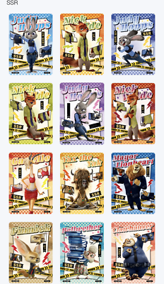 Card.Fun x Disney 100 Anniversary Series Zootopia Collection Card