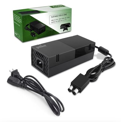 Ponkor Power Supply for Xbox One, AC Cord Replacement Brick black 