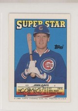1988 Topps Super Star Sticker Back Cards ( 156) Jody Davis Don Mattingly #23 h6c