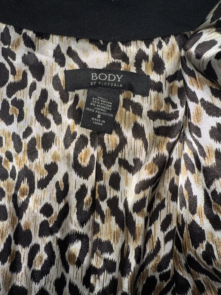 Vestido largo negro chaquetón vintage de Victoria, Victoria Secret talla 8 Foto 4 de 4