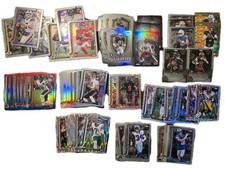 2025 NFL Topps Chrome Pulsar Refractors RWB Rookie RC Stars Insert 200+ Card Lot