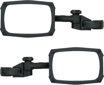 ATV Tek, Clearview UTV Sideview Mirror -2 pack, Black, UTVMIR-2
